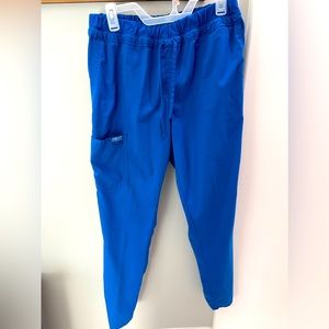 Large Cherokee royal blue scrubs